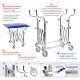 Support mobile pour atelier de carrosserie