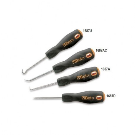 Lot de 4 pointes de précision avec manche - Beta Tools