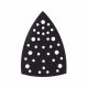 Interface souple auto-agrippante 10x 152 x 152mm - 32 trous - 7mm - Mirka