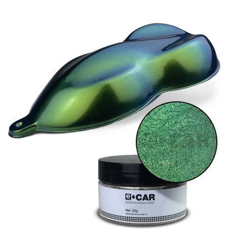 Peinture Caméléon Jaune-Vert et Bleu