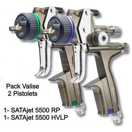 Mallette deux pistolets SataJet X 5500