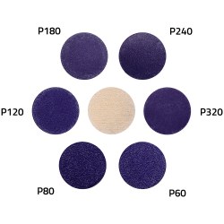 Paquet de 50 disques abrasifs céramique D.50mm