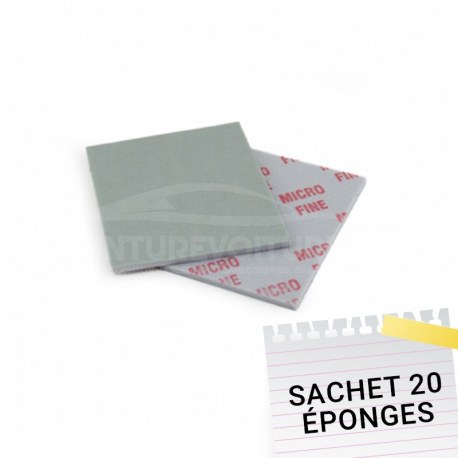Eponges abrasives souples par 20