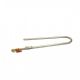 Robinet et canne inox pour porte fût