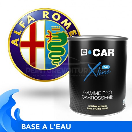 Peinture Alfa Roméo bicouches hydro en pot