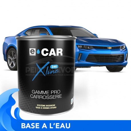 Peinture voiture bicouches hydro en pot