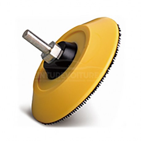 Support disque abrasifs pour perceuse 75mm