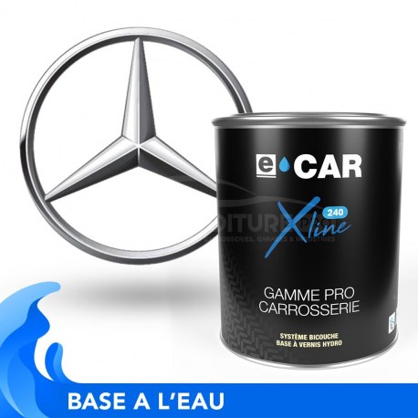 Peinture Mercedes bicouches hydro en pot
