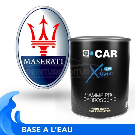 Peinture Maserati bicouches hydro en pot