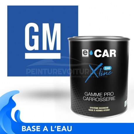 Peinture General Motors bicouches hydro en pot