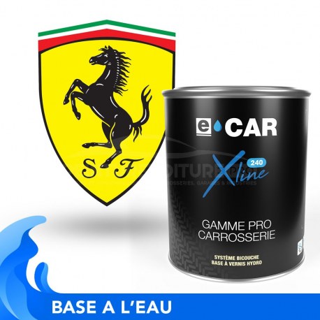 Peinture Ferrari bicouches hydro en pot