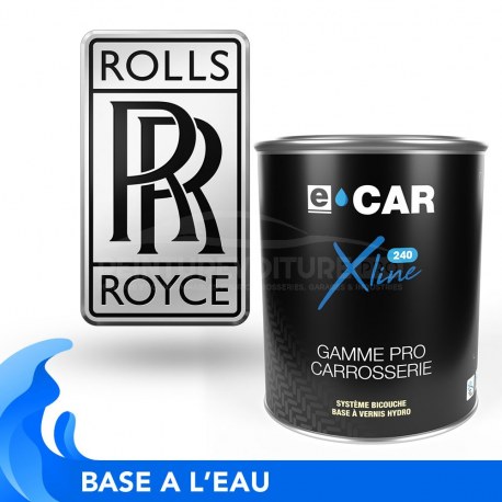 Peinture Rolls Royce bicouches hydro en pot