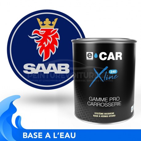 Peinture Saab bicouches hydro en pot