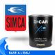 Peinture Simca bicouches hydro en pot