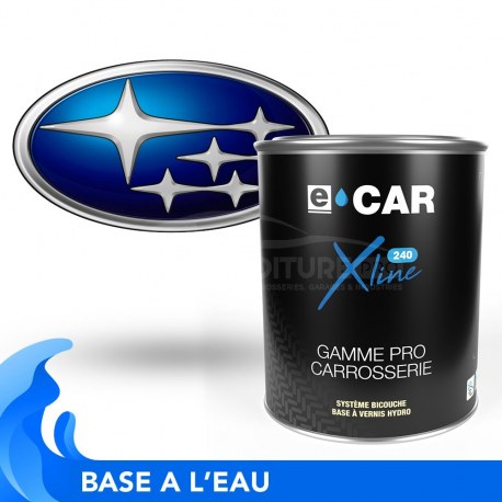 Peinture Subaru bicouches hydro en pot