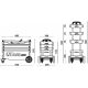Porte-outils mobile et pliable