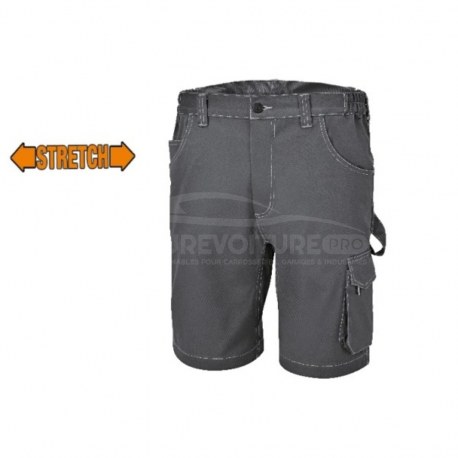 Bermuda de travail extensible en coupe slim BETA