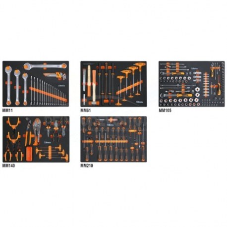 Composition de 231 outils BETA TOOLS
