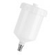 Godet en plastique dur en 125ml pour pistolet peinture SATAminijet